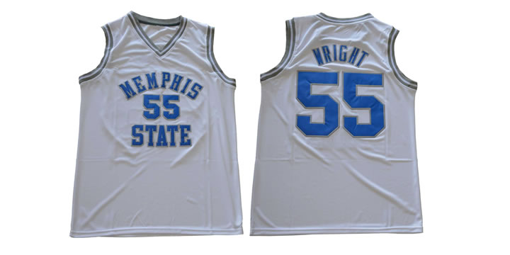 Memphis Tigers 55 Lorenzen Wright White College Basketball Jersey,We sell and wholesale Memphis Tigers 55 Lorenzen Wright White College Basketball Jersey on line form chian!